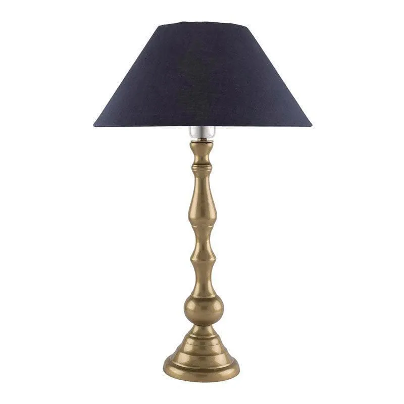 Graceful Gleam Fabric Table Lamp - Gold,Black media 5