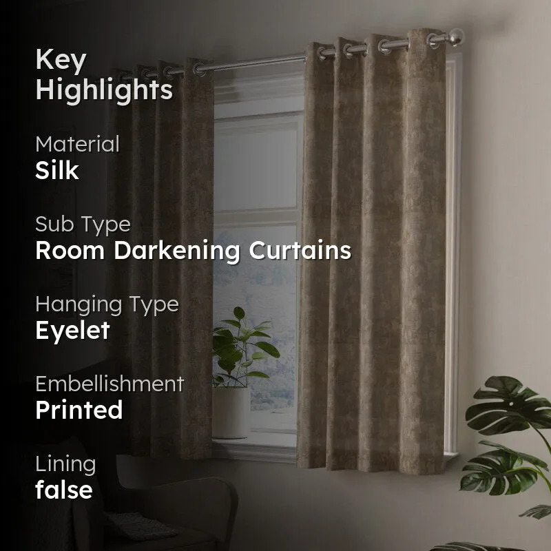 Klyric Solid Curtains - Set Of Two media 2