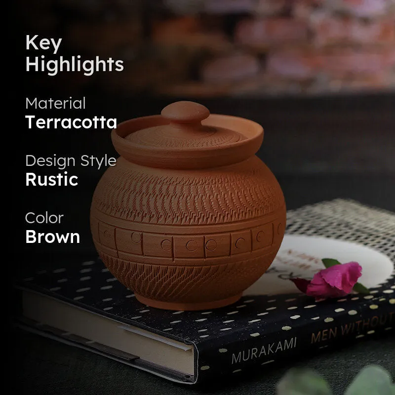 Clay Keep Terracotta Jar - 420 mL media 2