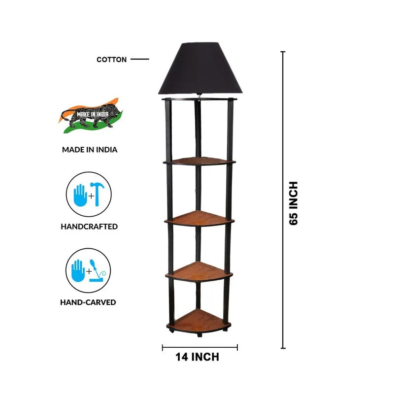 Opulent Beam Floor Lamp (Black) media 6