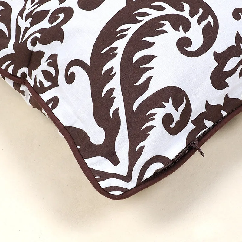 Swayam Hanami Printed Cotton Cushion Cover - Set of Two media 5