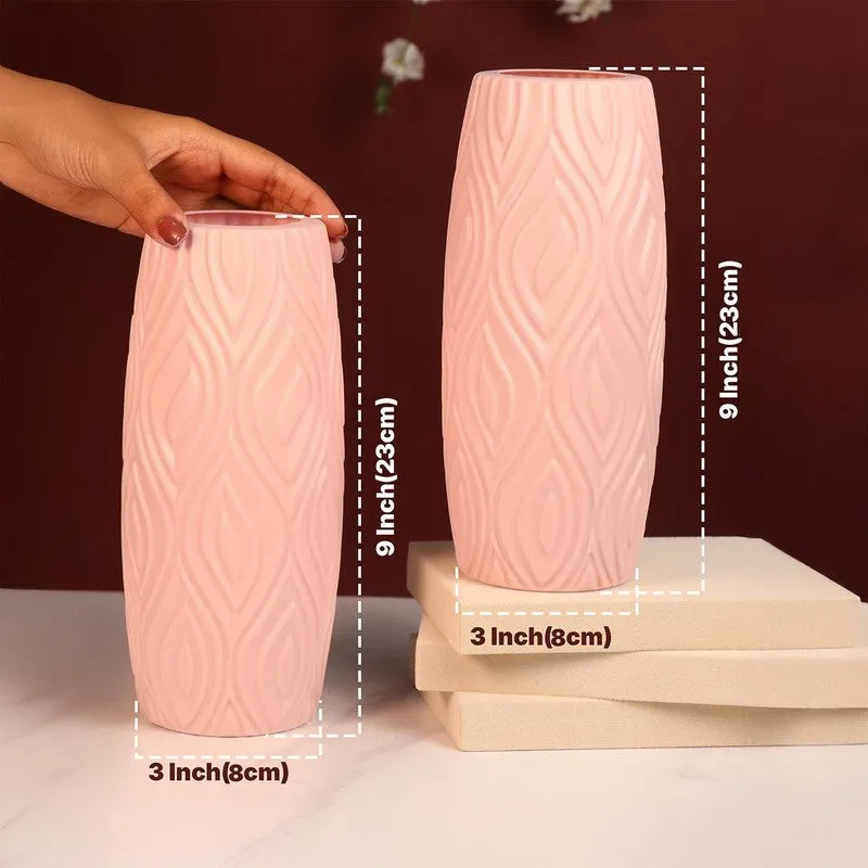 Coral Wave Vase - Set Of Two media 6
