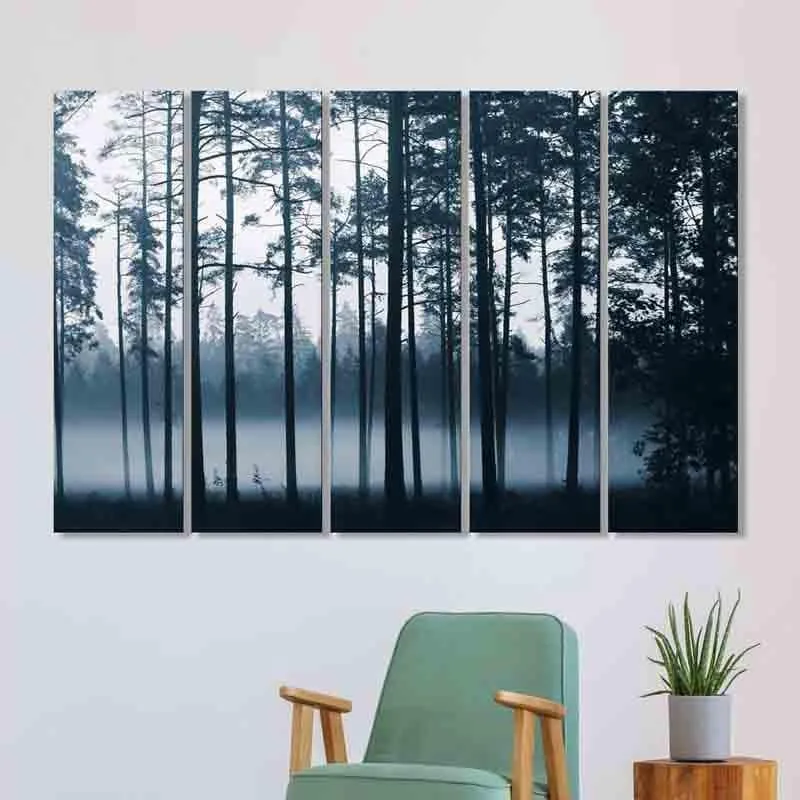 Forest Wall Art - Five Piece Set media 1