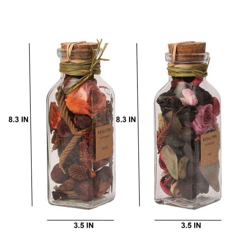 Kaasmi Potpourri With Glass Jar - Set Of Two media 5