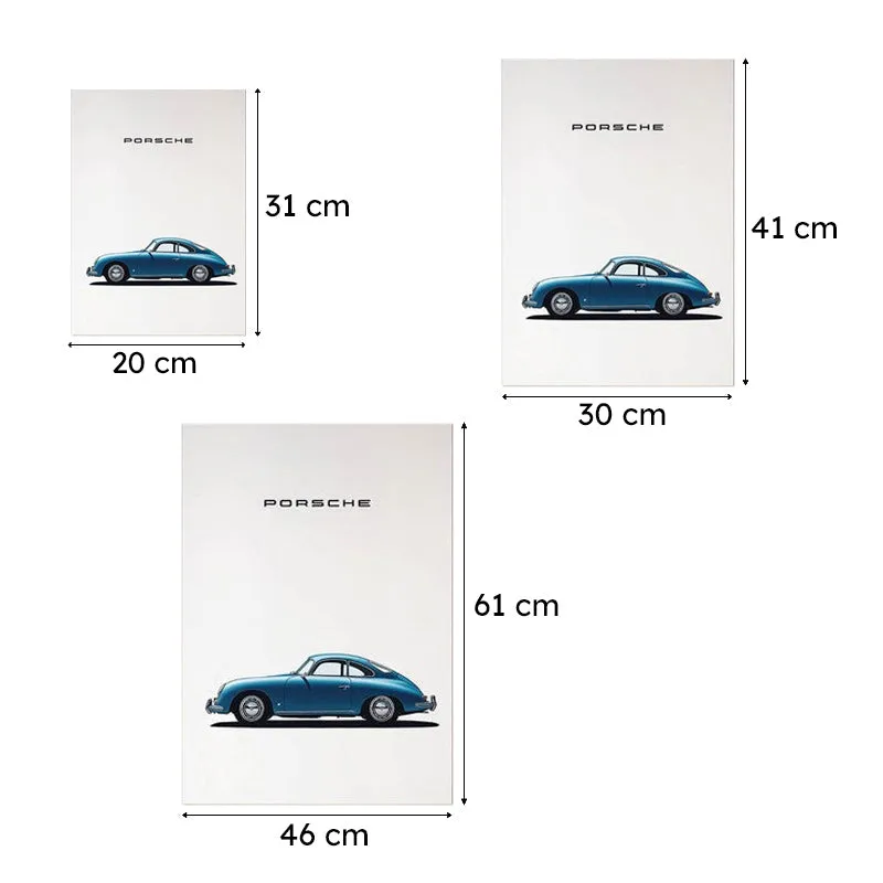 Classic Porsche Elegance Wall Poster media 10