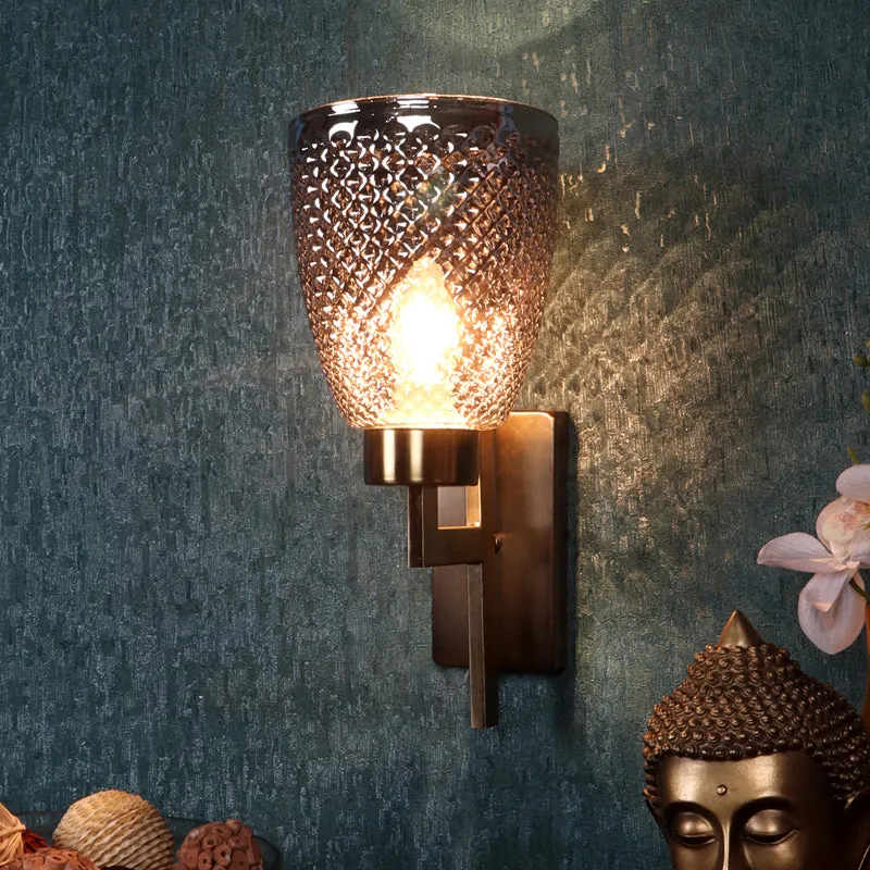 Krystelle I Iron Wall Lamp media 1