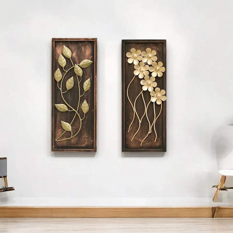 Flora Botanica Metal Wall Accent - Set Of Two media 5
