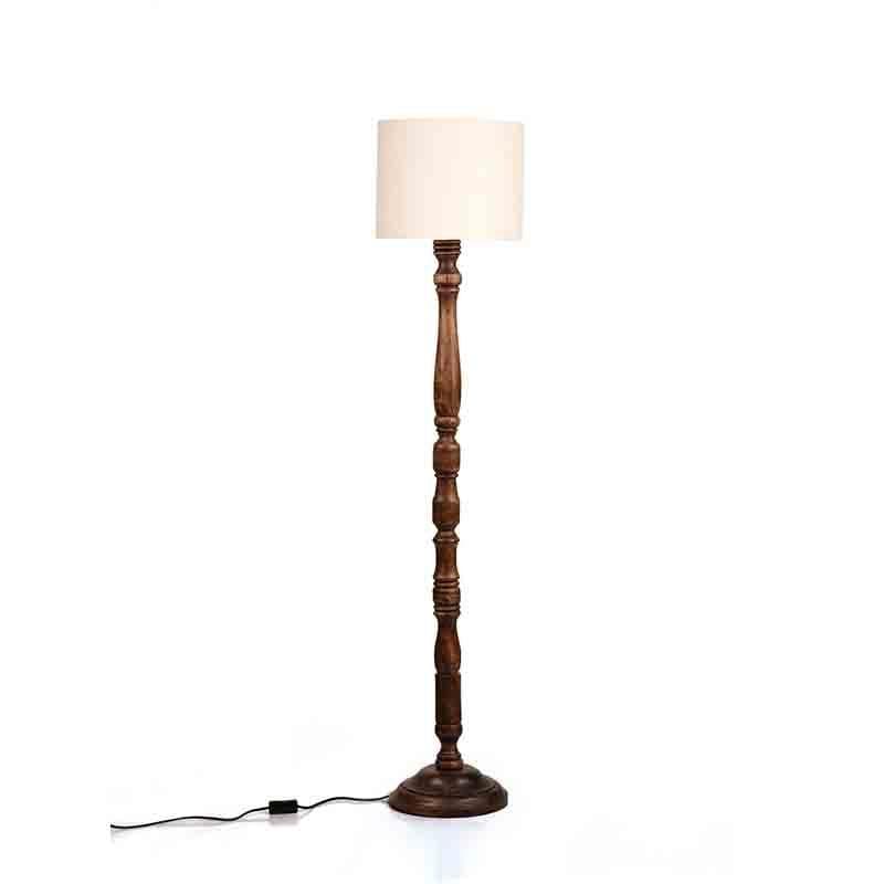 Braided Floor Lamp - White media 4