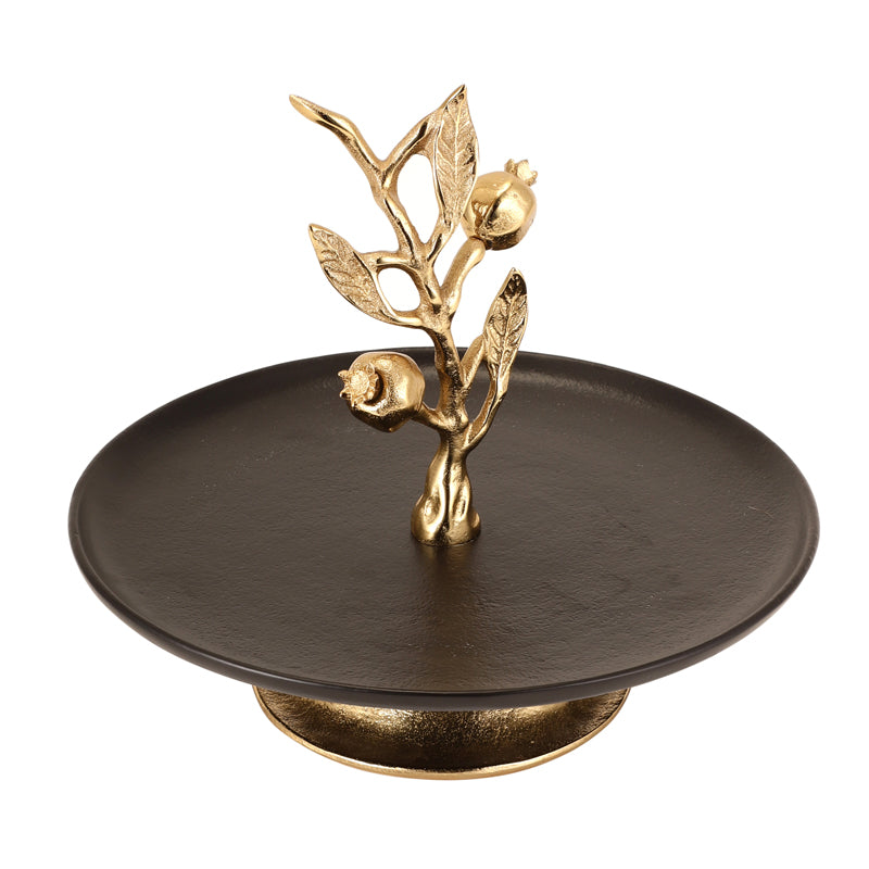 Pomegranate Delica Cake Stand - Black & Gold media 3