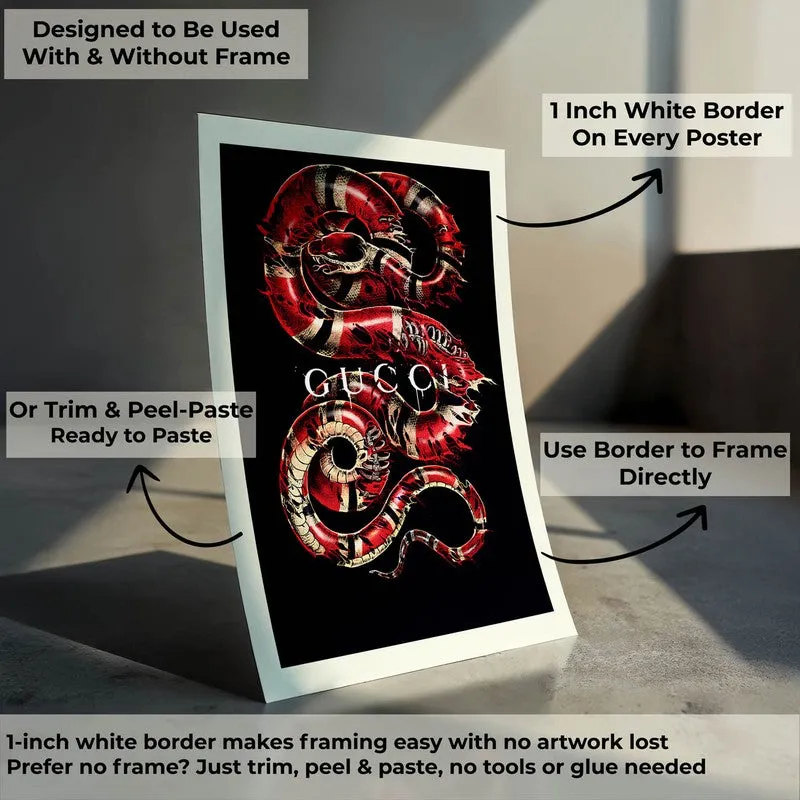 Inferno Serpent Wall Poster media 9