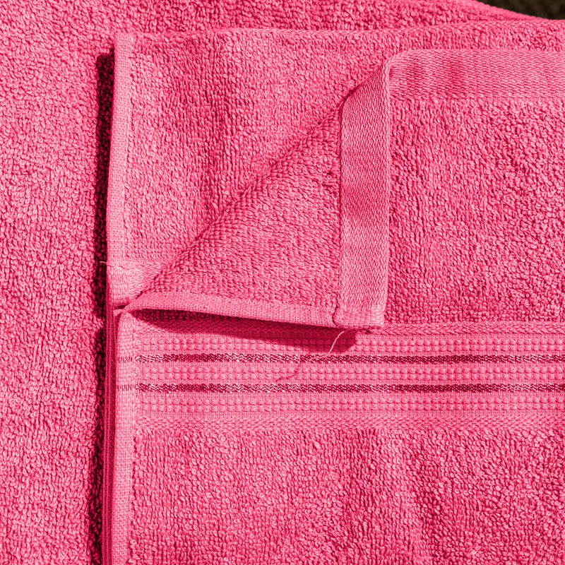 Micro Cotton LuxeDry Solid Bath Towel - Pink media 6