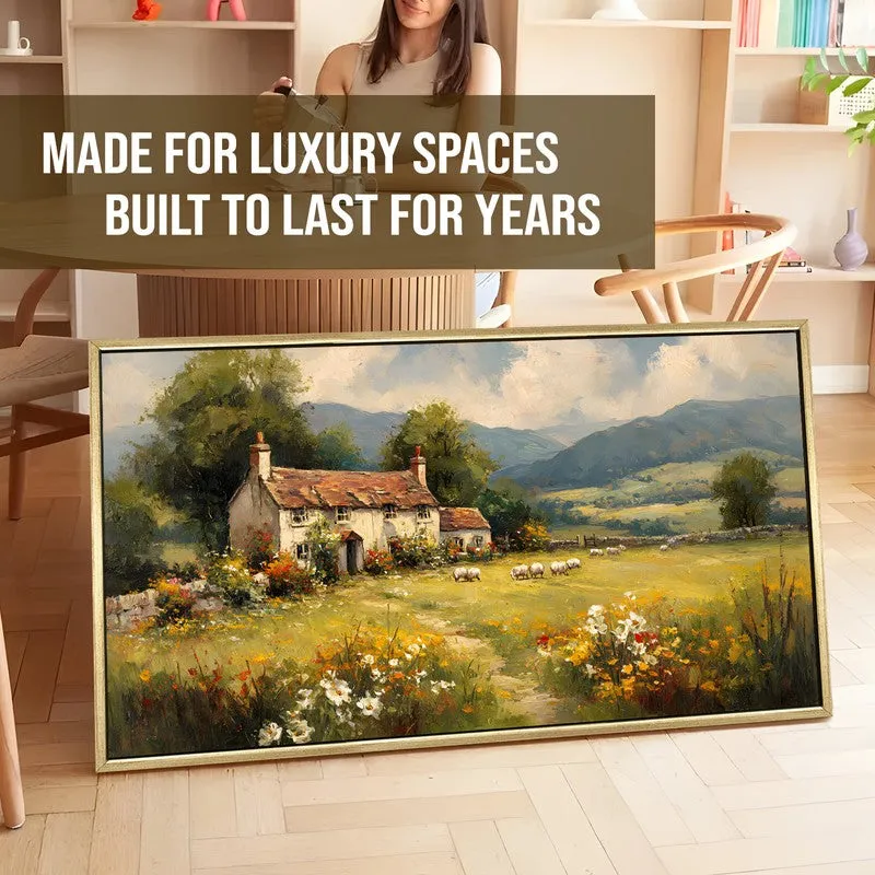 Sunlit Valley Blossom Home Wall Art media 5