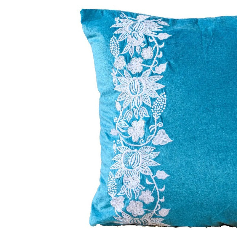 Jcobean Multi Cotton Velvet Cushion media 4