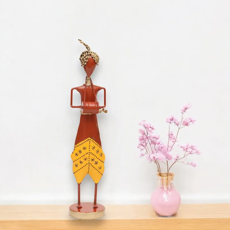 Soulful Serenade Dhol Metal Showpiece media 7