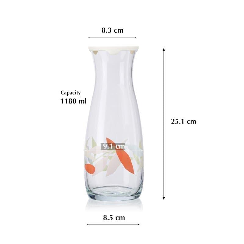 Pasabahce Nimzo Leafy Carafe - 1180 ML media 5