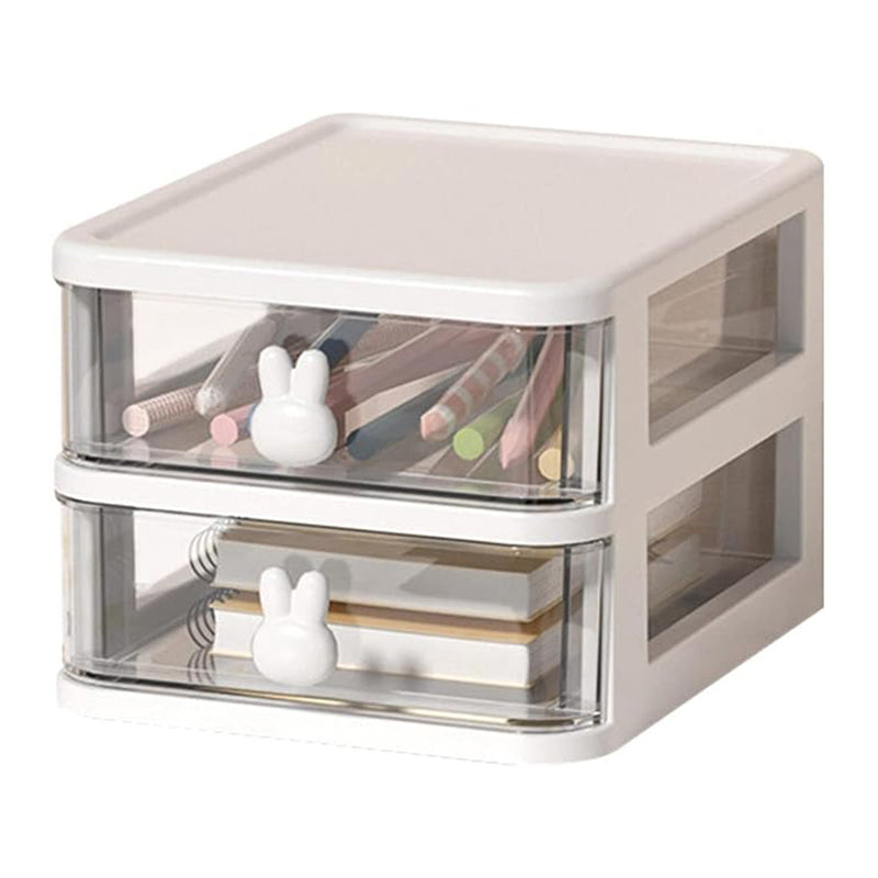 Stowly Two Tier Desk Organiser - White media 3