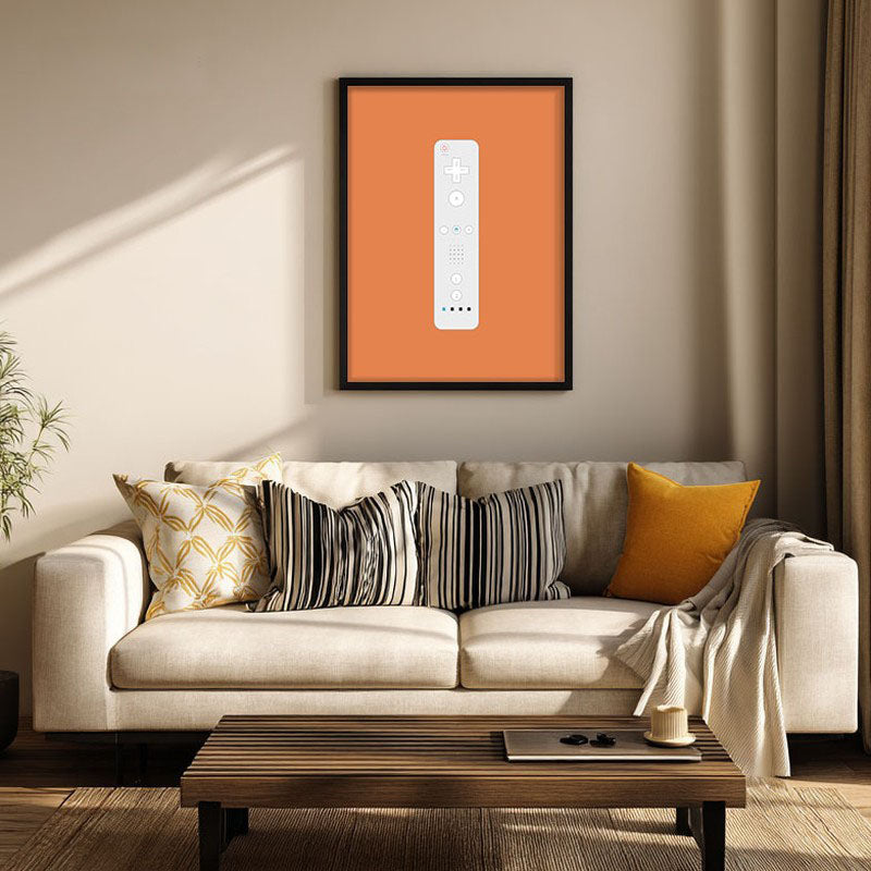 Level Select Framed Canvas Wall Painting