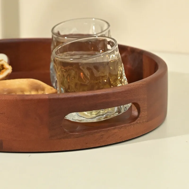 Sama Round Serving Tray media 3
