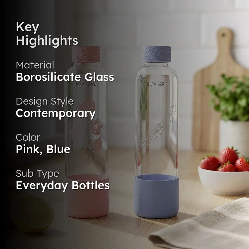 Rioware PureSip Everyday Bottle (Pink & Blue, 750 mL Each) - Set Of Two media 2