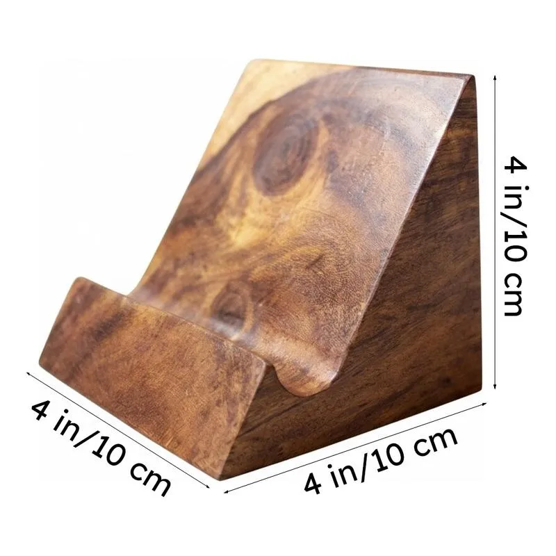 All-in-One Wood Desktop Organizer - Brown media 8