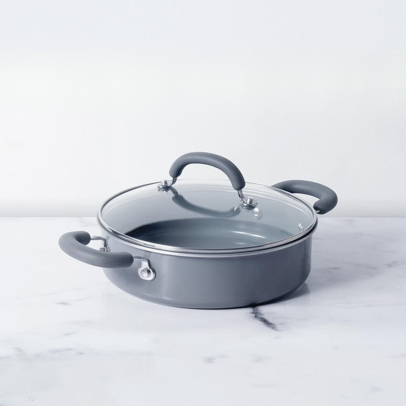 Meyer Ceramic Coated Kadhai With Lid  - 2850 mL media 3