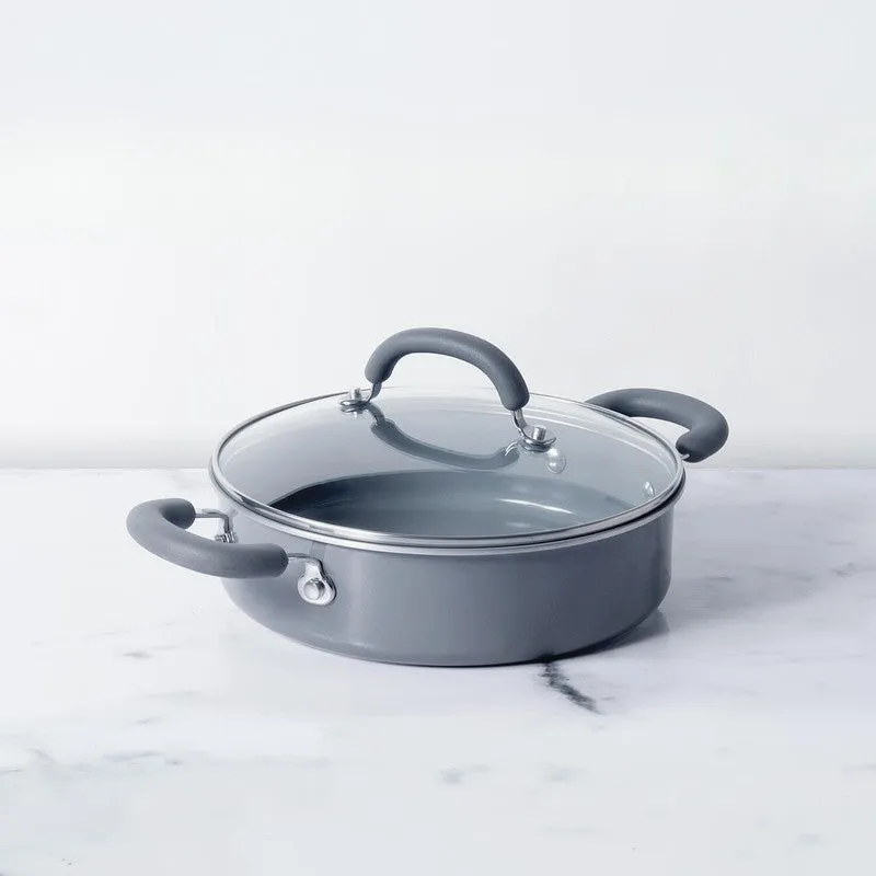 Meyer Ceramic Coated Kadhai With Lid - 2850 mL media 3