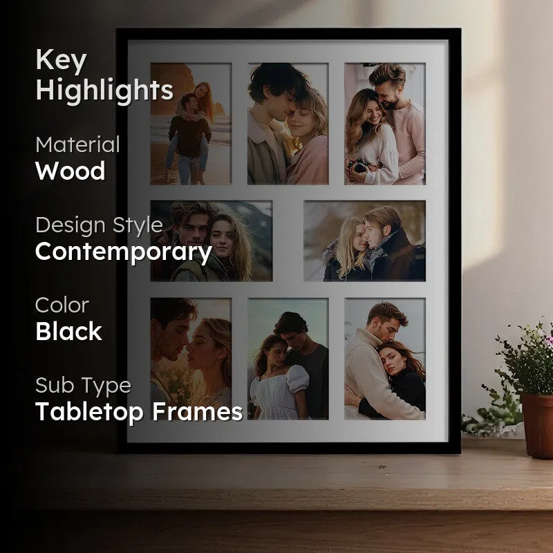 Memoirra Collage Photo Frame - Black media 2