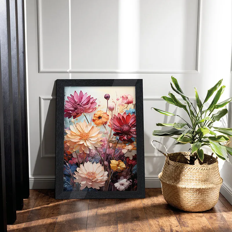 Melting Petals Wall Painting media 3