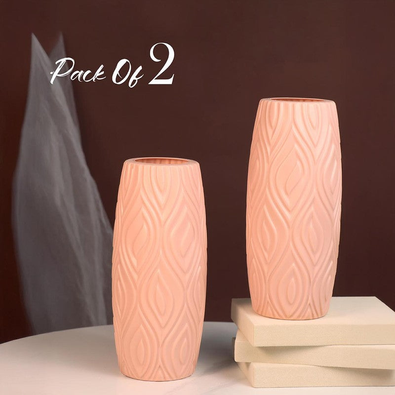 Coral Wave Vase - Set Of Two media 3