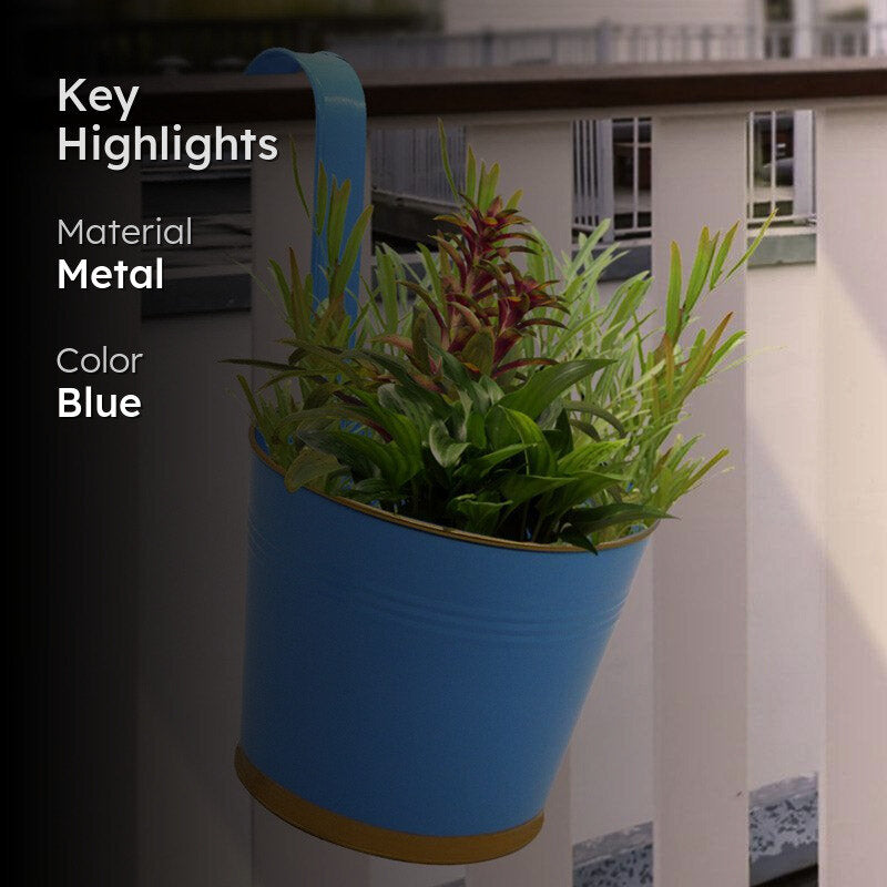 Lush Glow Planter - Blue media 2