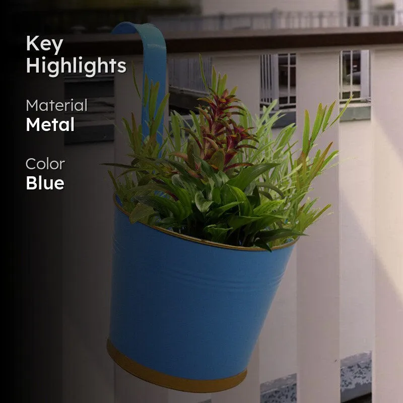 Lush Glow Planter - Blue media 2