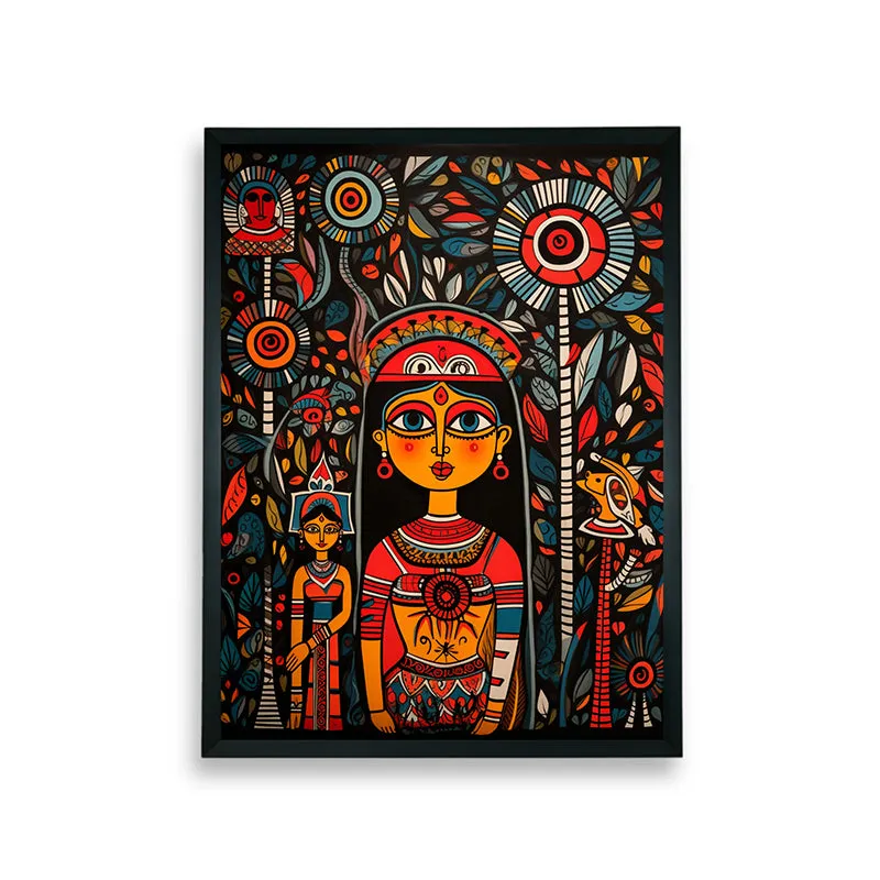 Divine Tribal Delve Wall Art media 7