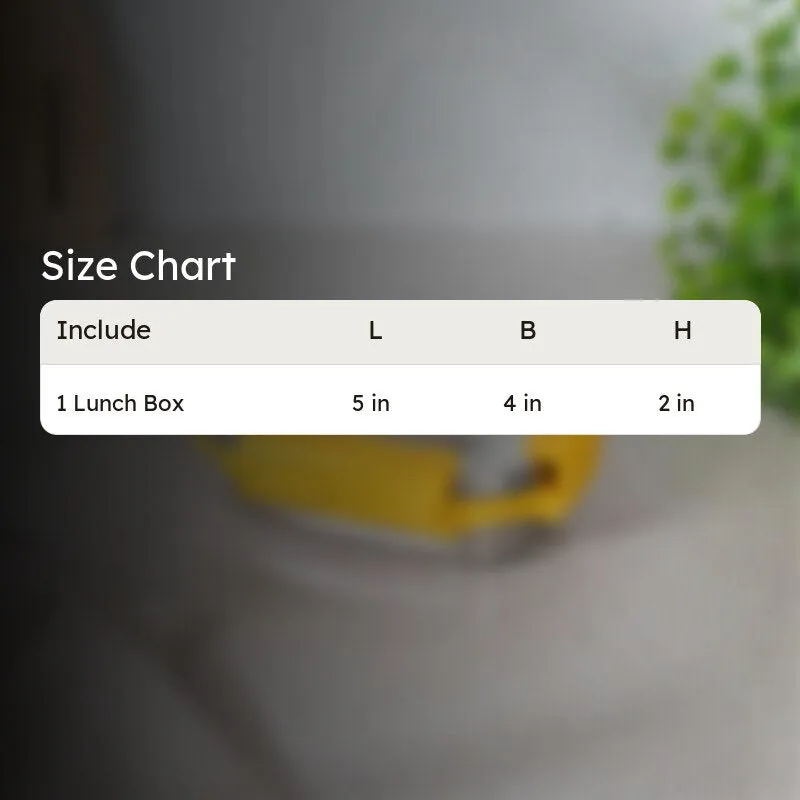 Savory Insulated Steel Lunch Box (Yellow) - 150 mL media 7