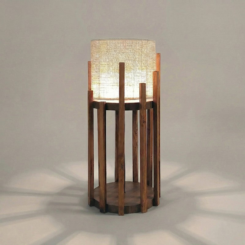 Kymera Jute Table Lamp - Brown,Beige media 6