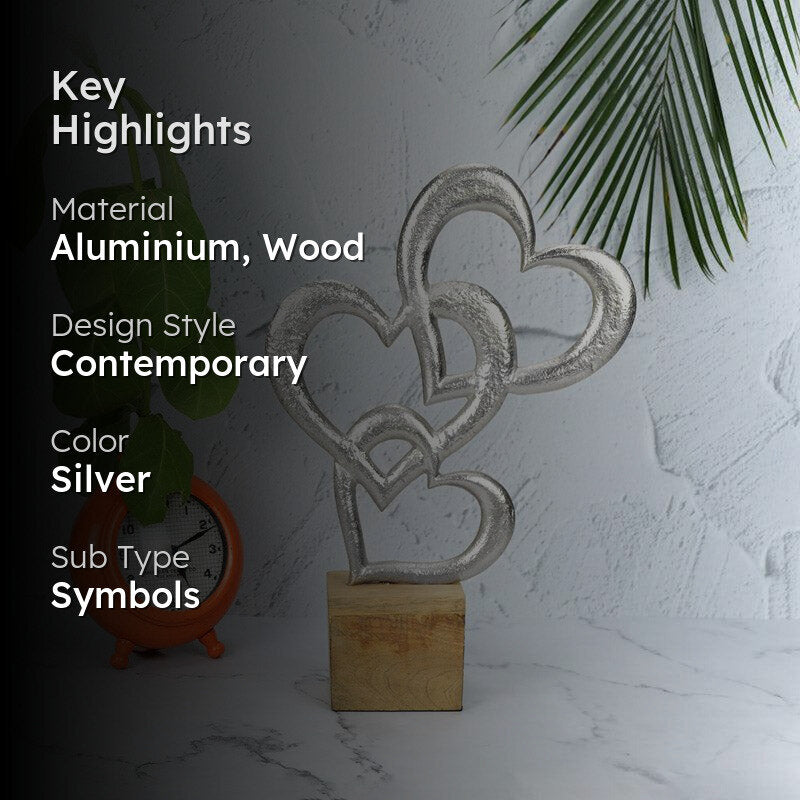 Lovely Loop Showpiece - Silver media 2