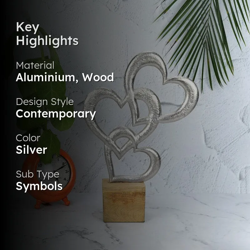 Lovely Loop Showpiece - Silver media 2