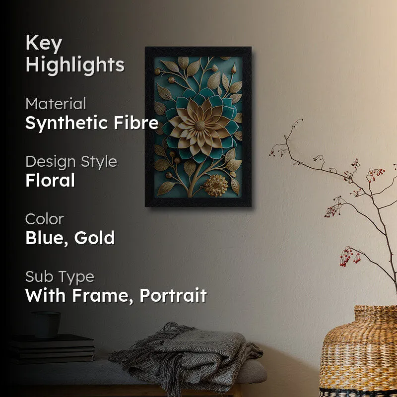 Flora Relief Wall Painting media 2