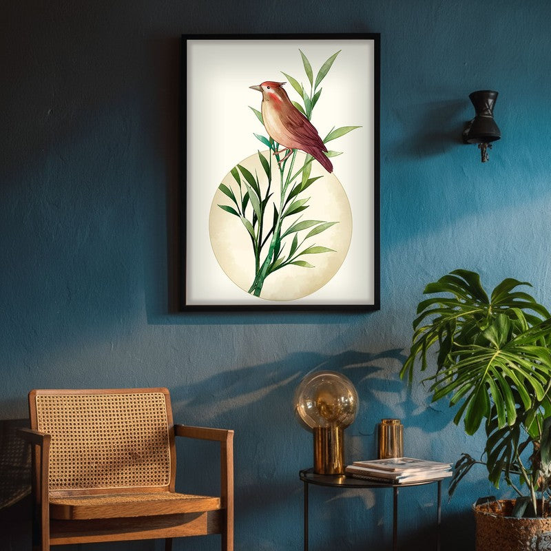 Fern & Feather Botanical Archival Paper Wall Art With Frame media 4