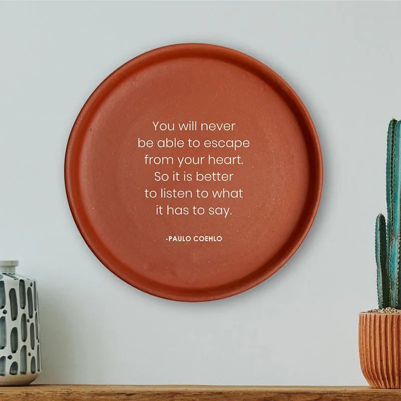 Paulo Coelho Quotes Wall Plate media 1