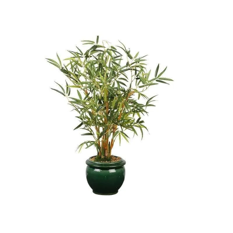 Faux Bamboo Bonsai In Round Pot - 58 cms media 3