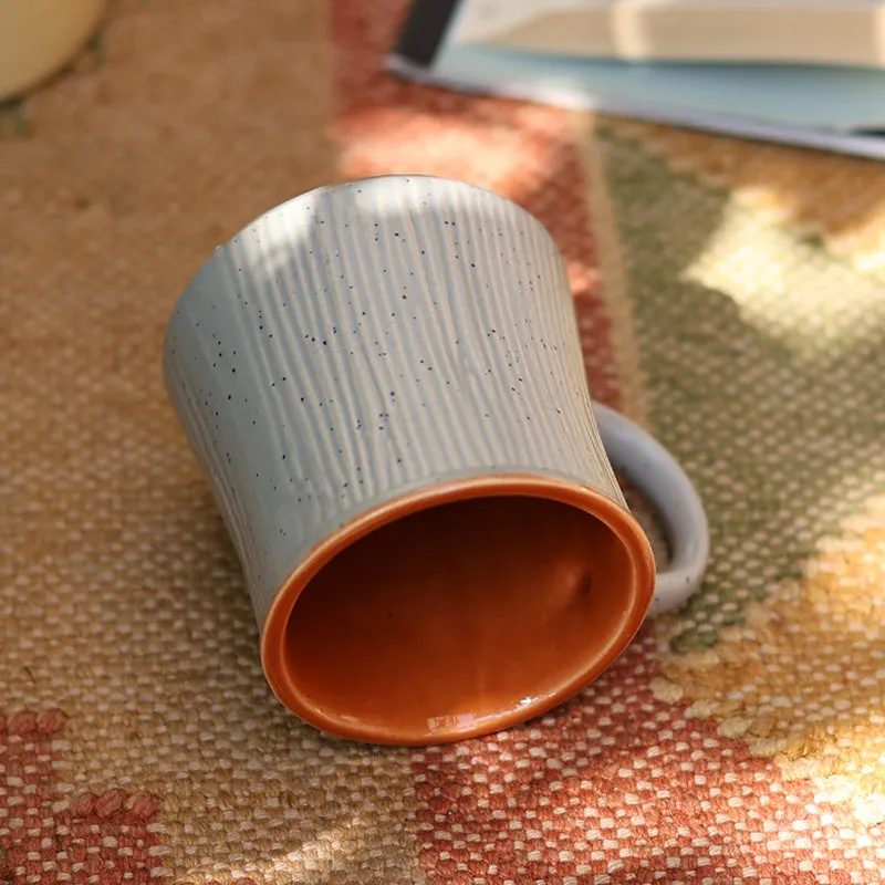 Carmila Ceramic Tea Cup (180 mL)/Grey) media 5