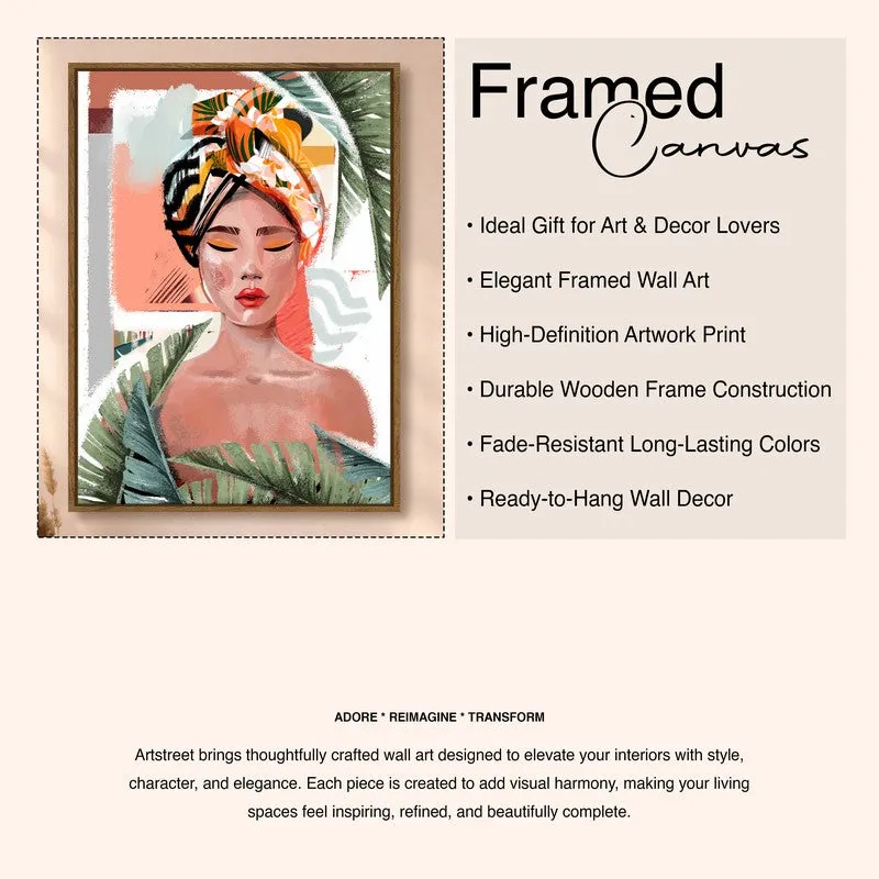 Rang Rani Canvas Wall Art With Frame media 6