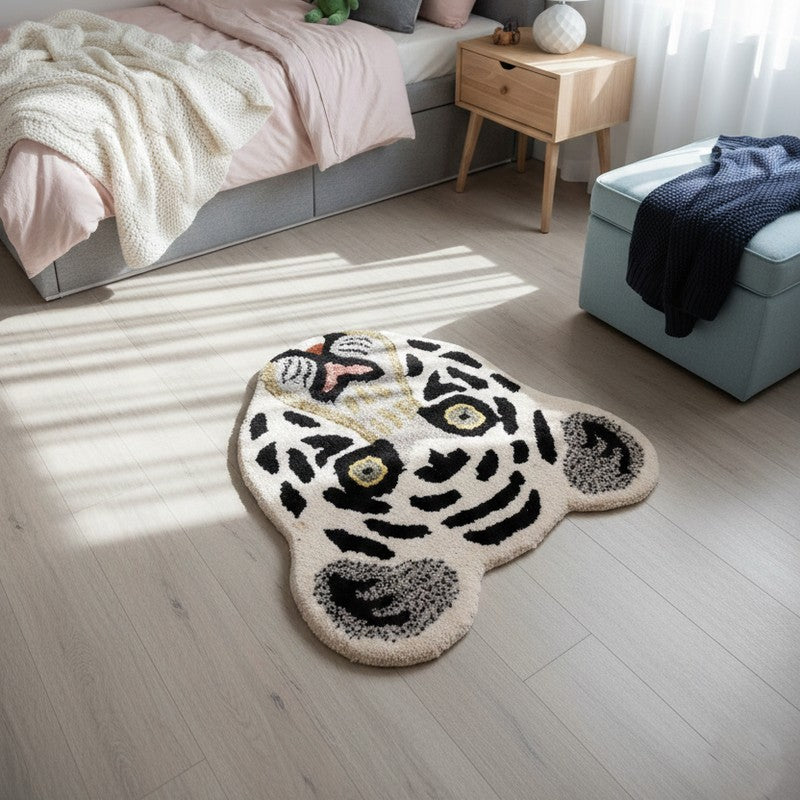 Mighty Stripes Wool Carpet - 1 x 1 ft