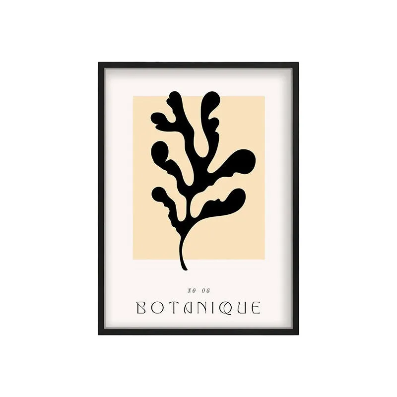 Botanica Canvas Wall Painting With Black Frame media 3