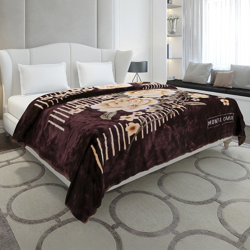 Monte Carlo Ethereal Blossom Blanket - 852 GSM