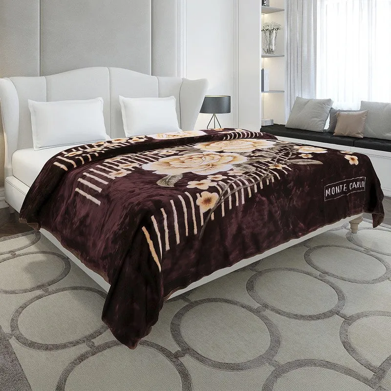 Monte Carlo Ethereal Blossom Blanket - 852 GSM media 1