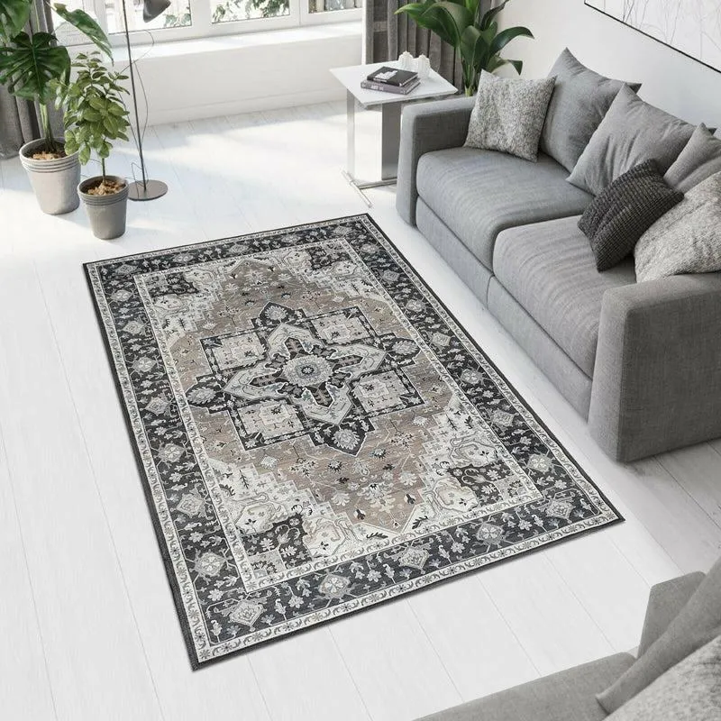 Robyn Velvet Rectangle Anti-Skid Carpet media 3
