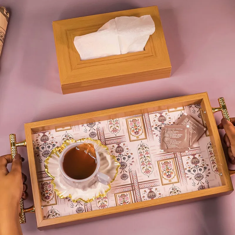 Aura Tray with Tissue Holder - Two Piece Set media 5