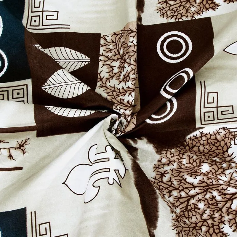 Aiden Abstract Bedsheet - 150 GSM media 6