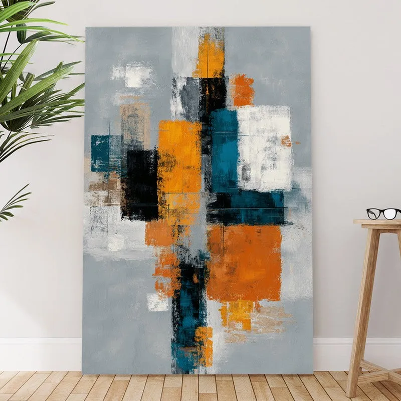 Intersect Form Abstract Canvas Wall Art media 6